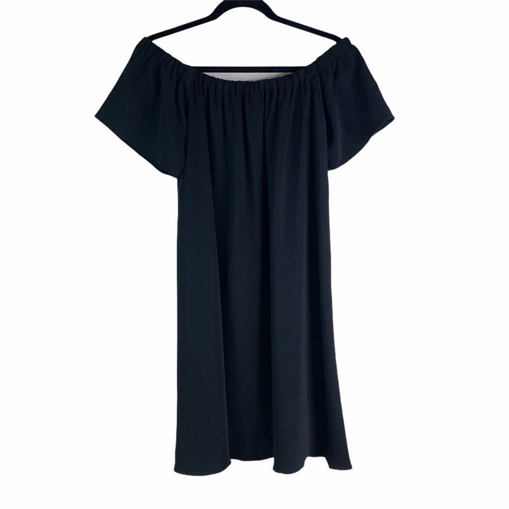 NWOT AMANDA UPRICHARD Women's Black Off Shoulder Mini Dress